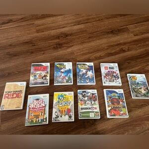Wii Game Bundle 10 Games